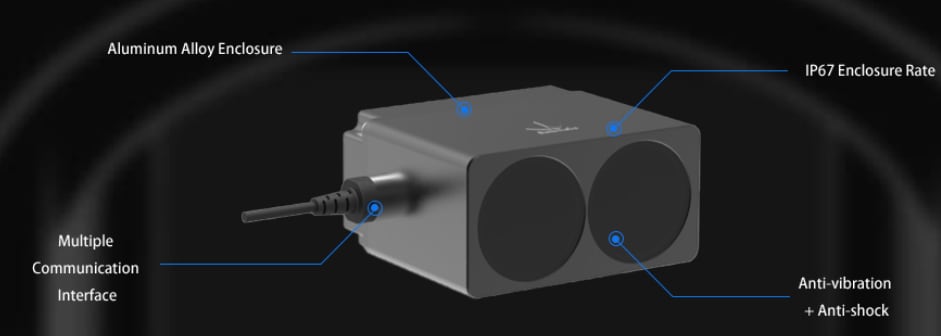 Benewake TF350 Ultra Long Range Single Point LiDAR Sensors